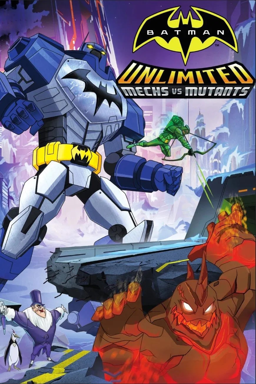 Batman Unlimited: Mechs vs. Mutants - Cover