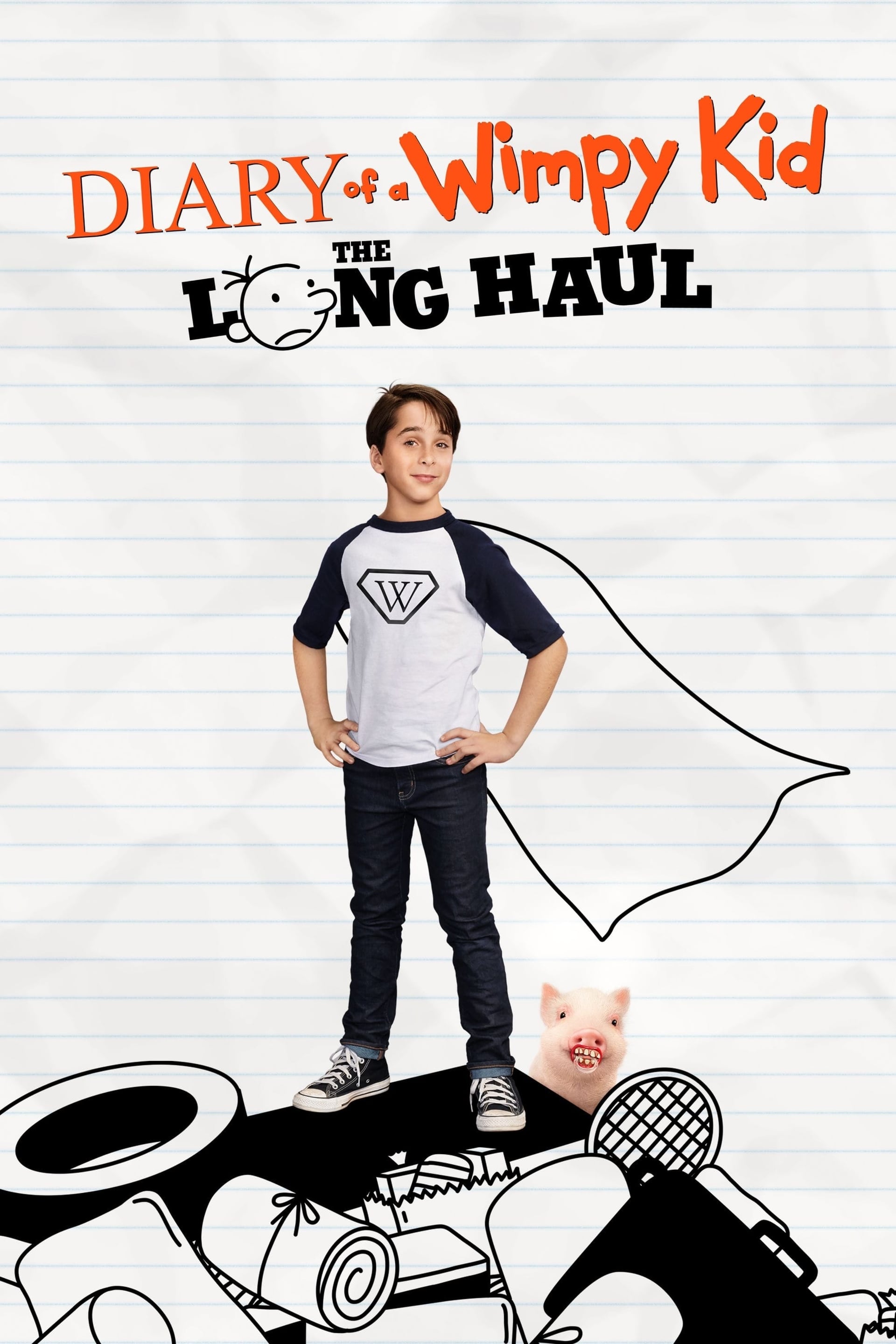 Diary of a Wimpy Kid: The Long Haul - Cover