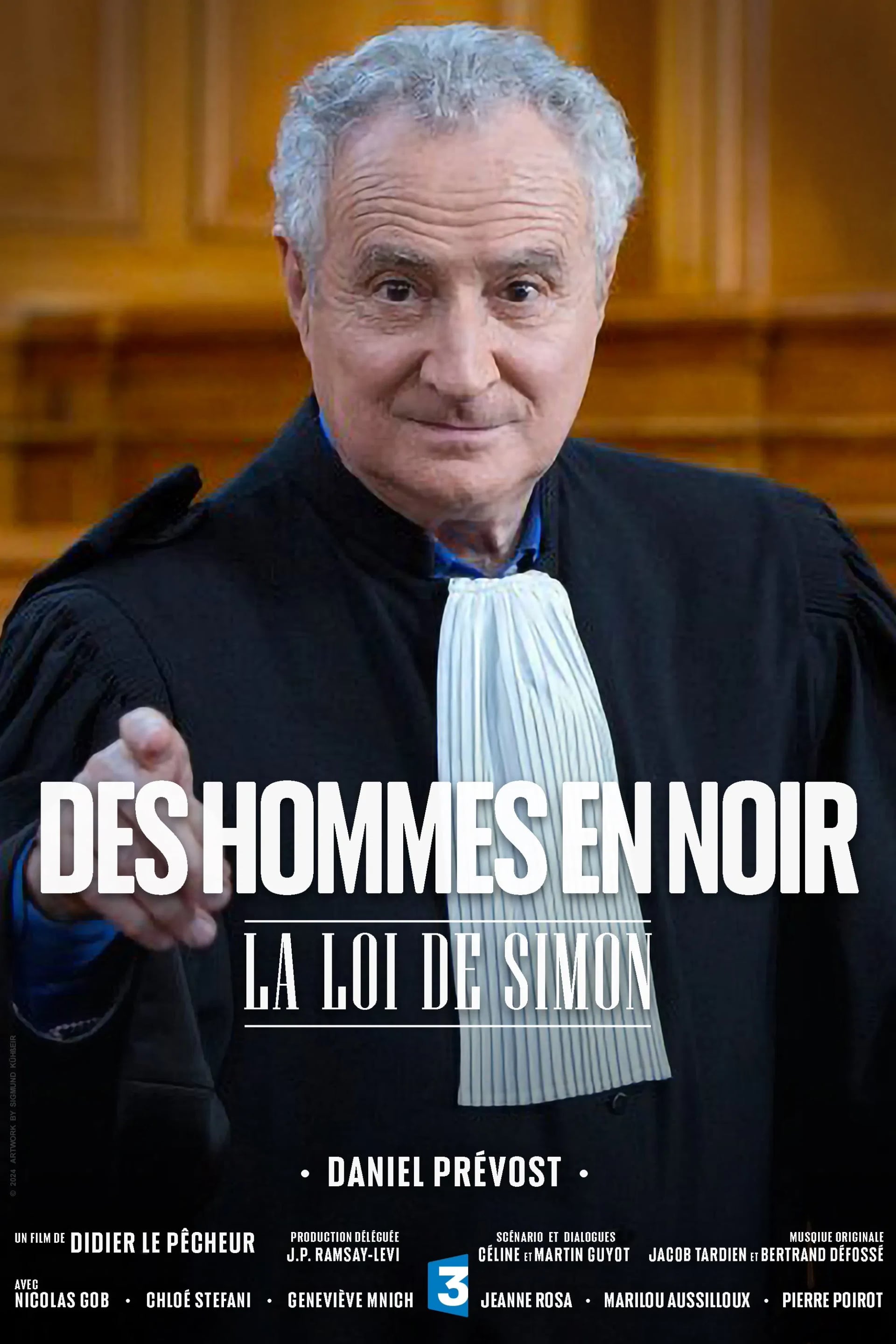 La Loi de Simon - Des hommes en noir - Cover