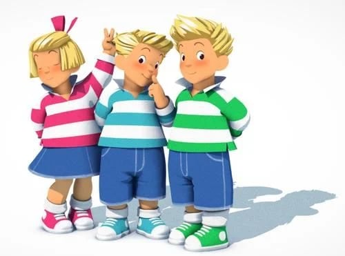 Les Triplés - Cover