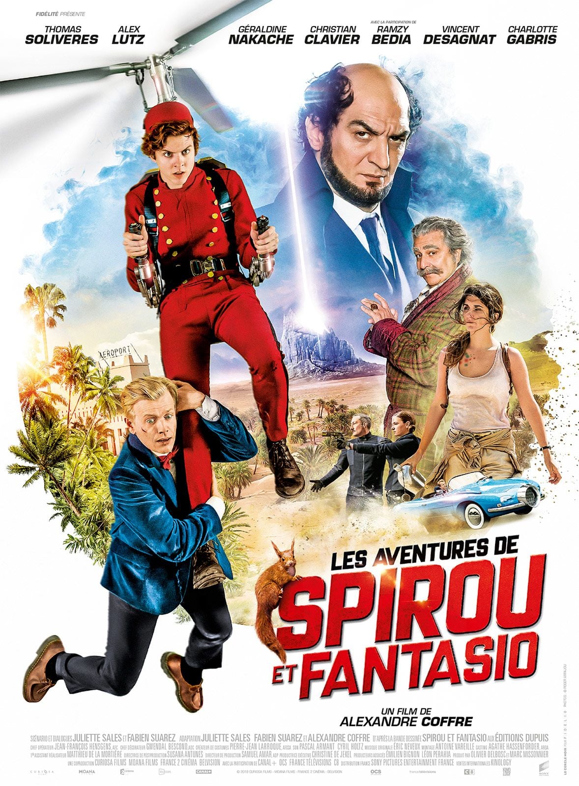 Les Aventures de Spirou et Fantasio - Cover