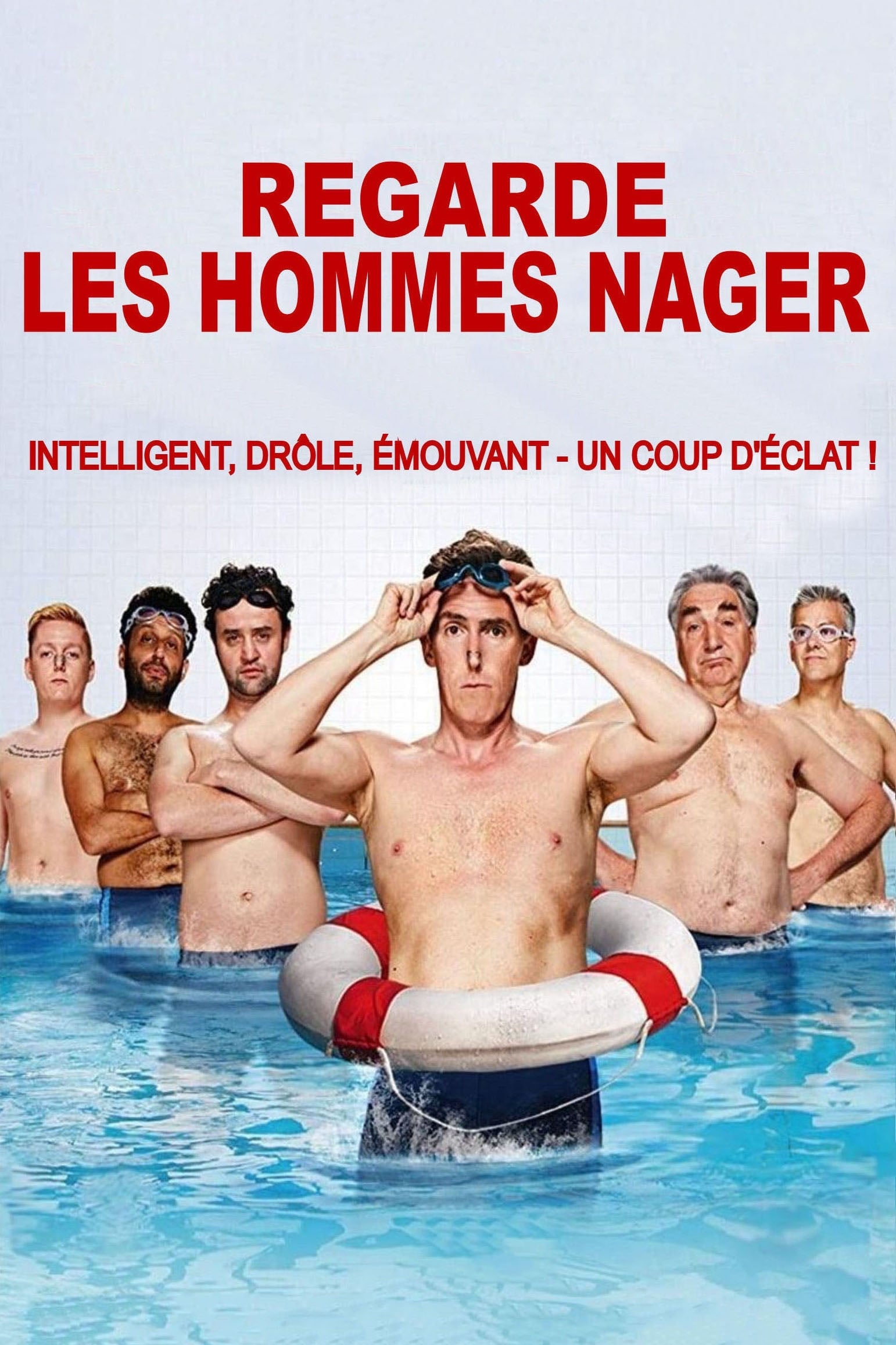 Regarde les hommes nager - Cover