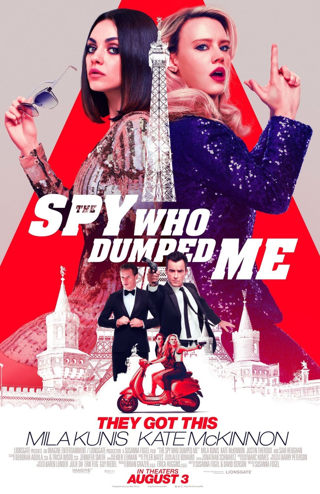 The Spy Who Dumped Me - Cover