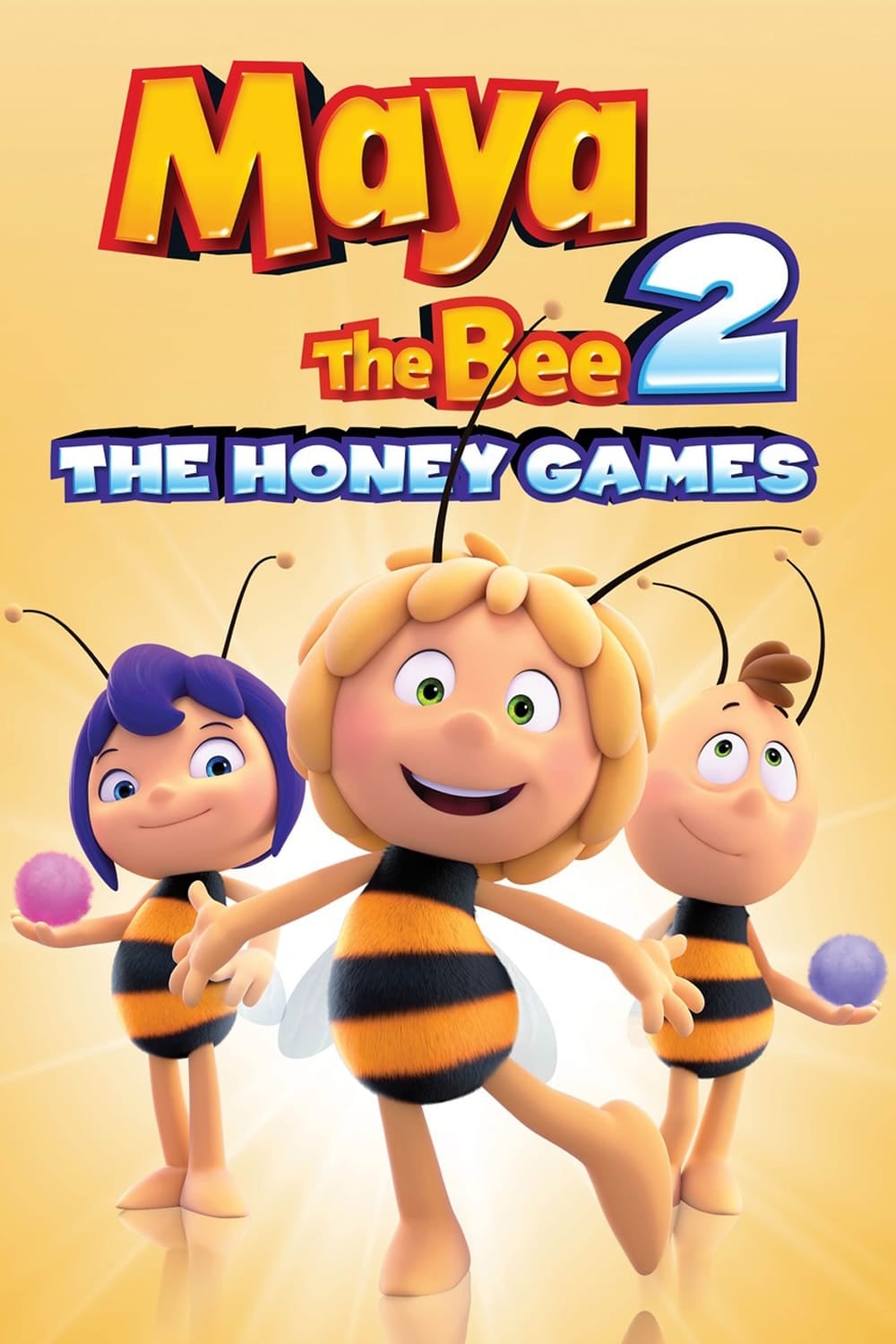Maya the Bee: The Honey Games - Cover