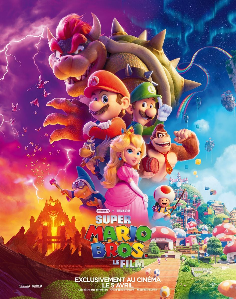 Super Mario Bros, le film - Cover