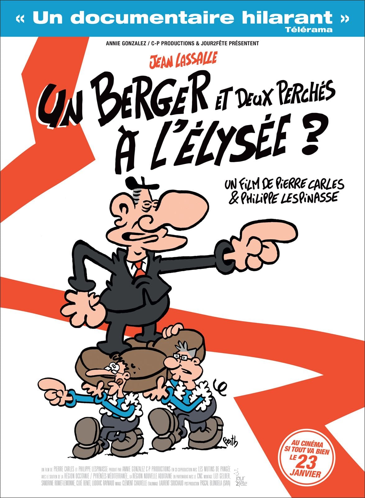 Un berger et deux perchés à l'Elysée ? - Cover