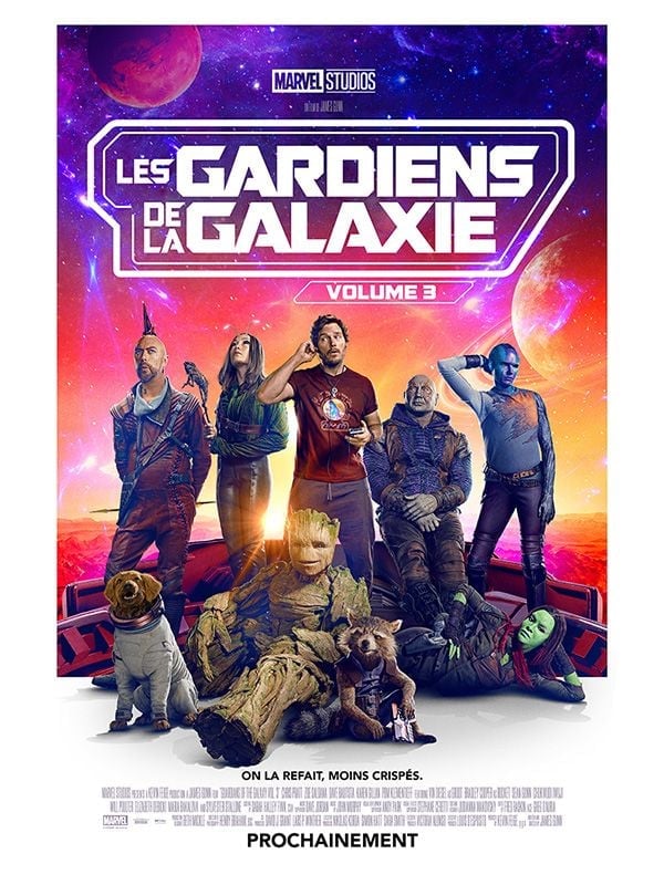Les Gardiens de la Galaxie 3 - Cover