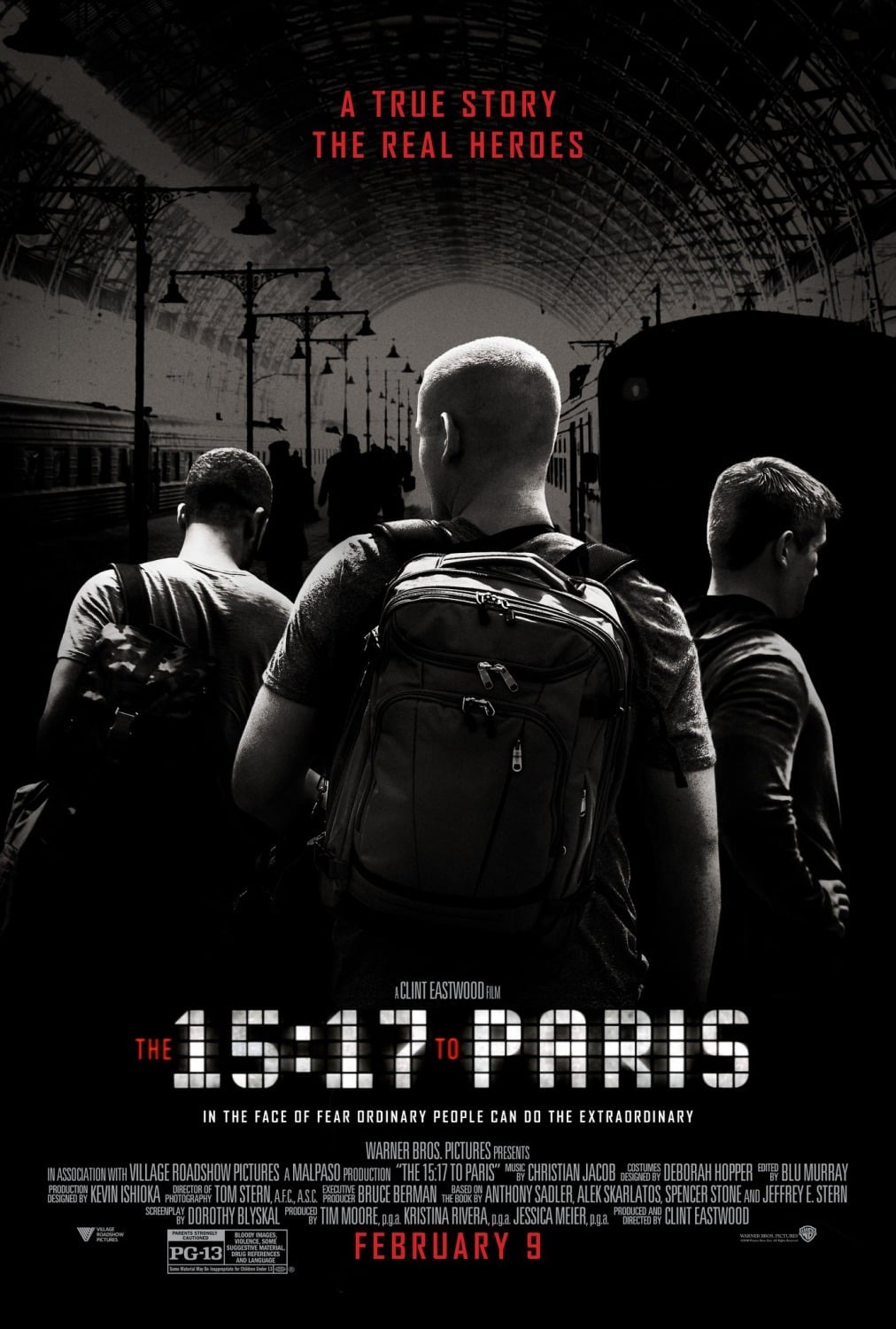 The 15:17 to Paris - Cover