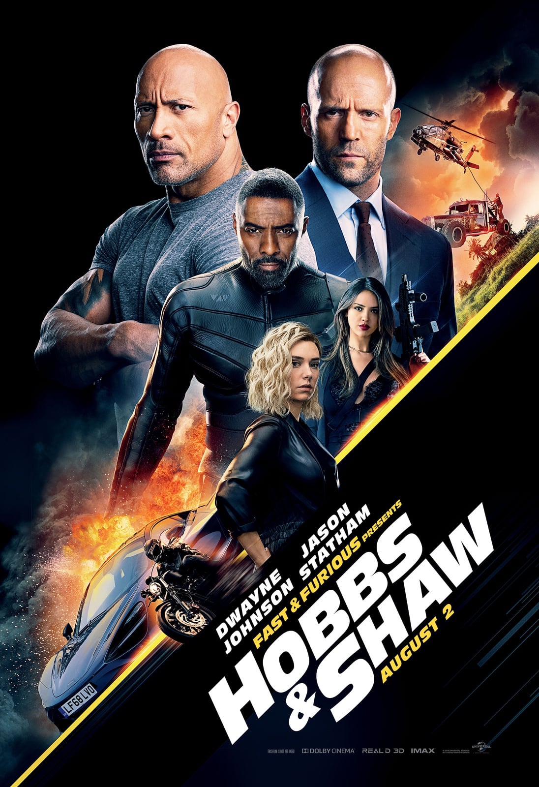 Fast & Furious Presents: Hobbs & Shaw - Cover