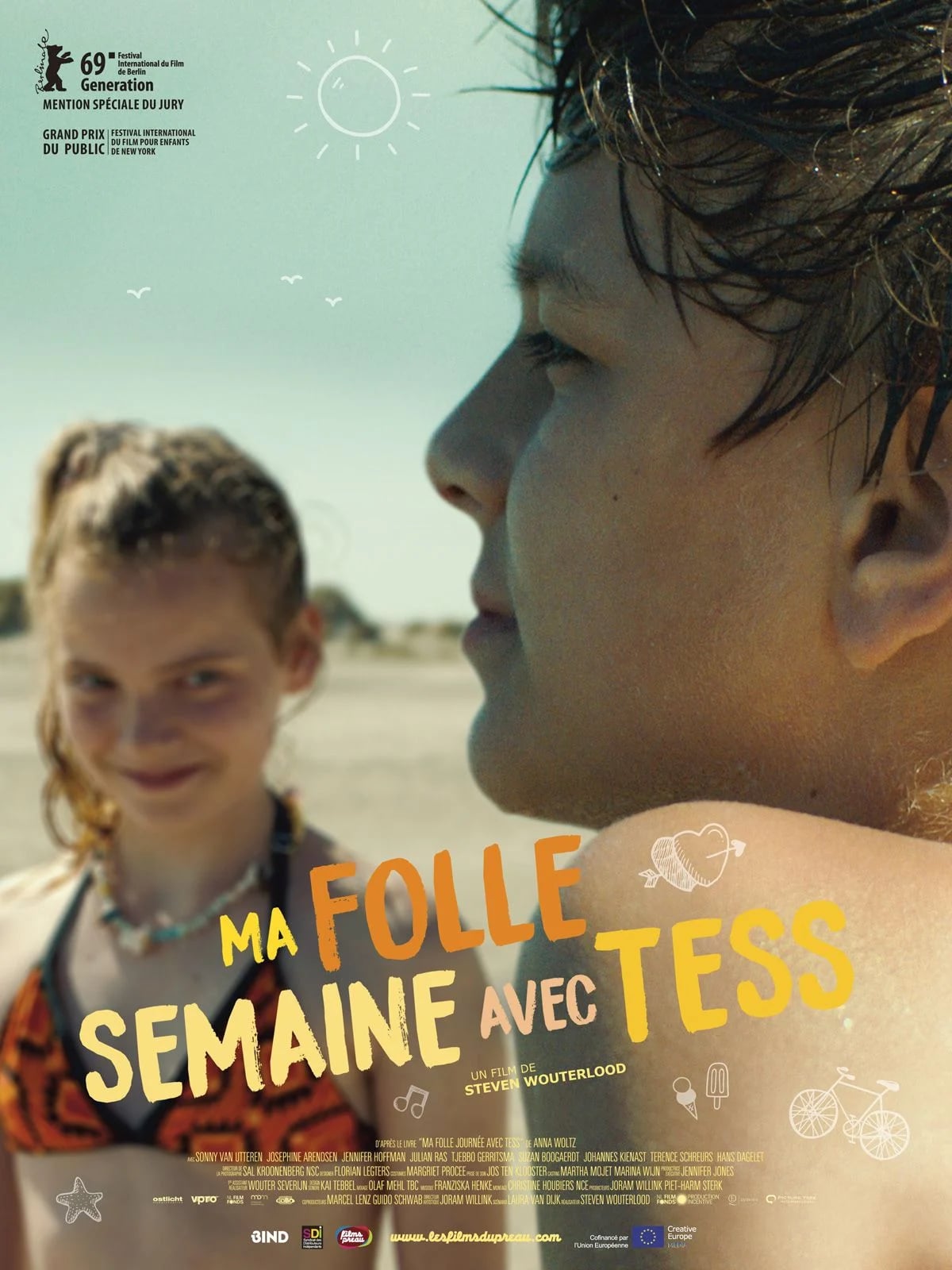 Ma folle semaine avec Tess - Cover