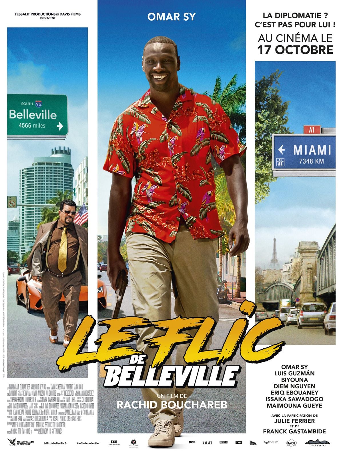 Le Flic de Belleville - Cover