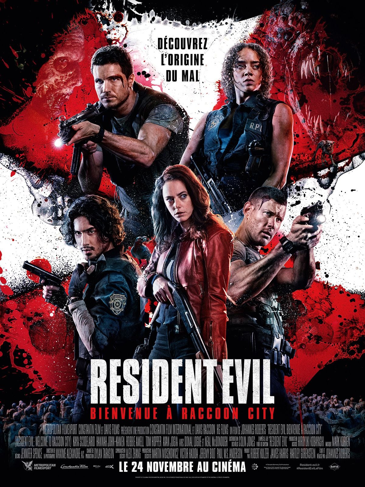 Resident Evil : Bienvenue à Raccoon City - Cover
