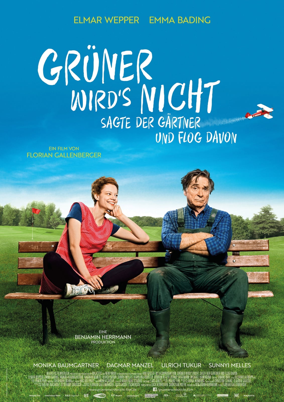 Grüner wird's nicht, sagte der Gärtner und flog davon - Cover