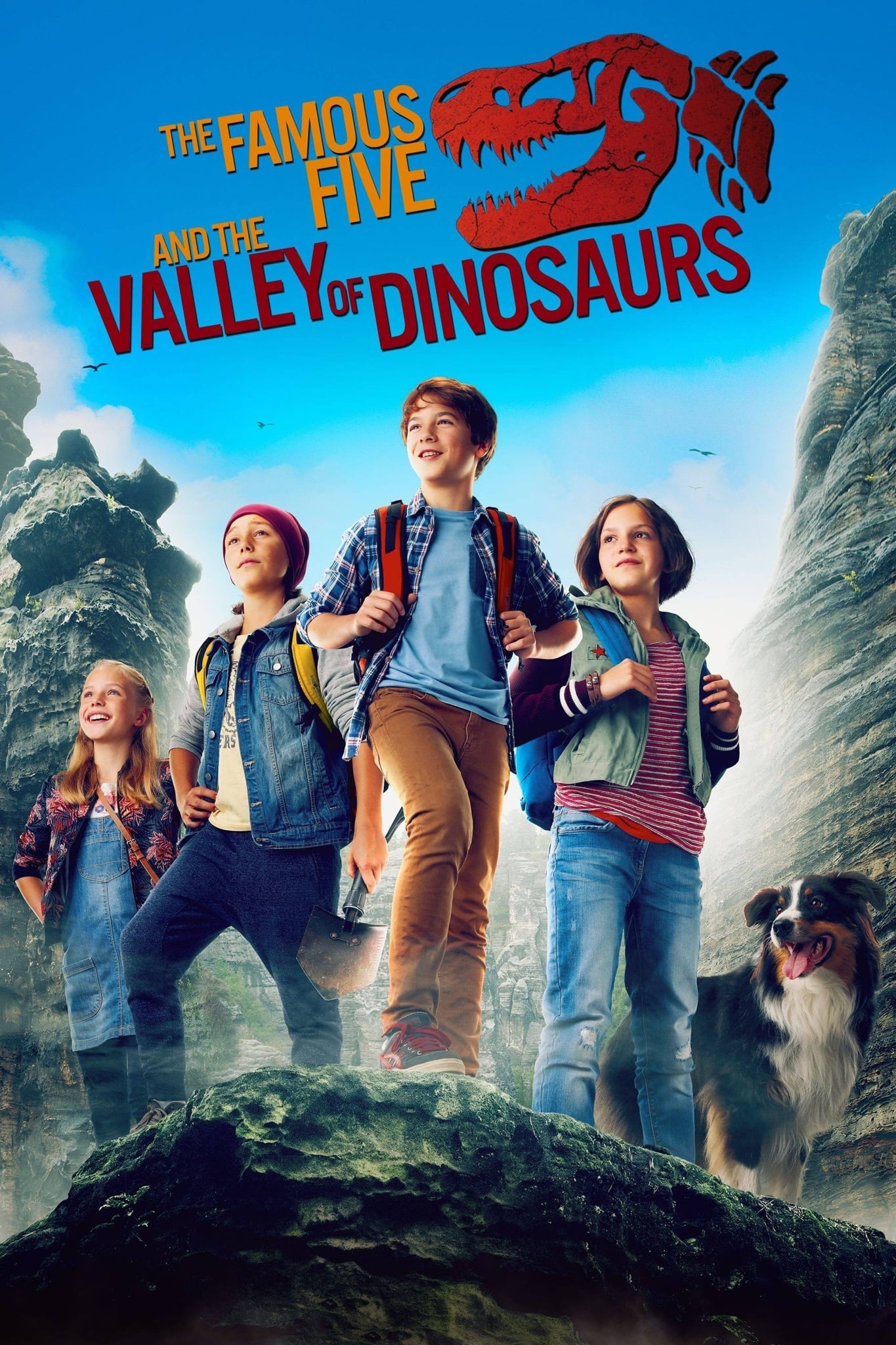 The Famous Five and the Valley of Dinosaurs - Cover
