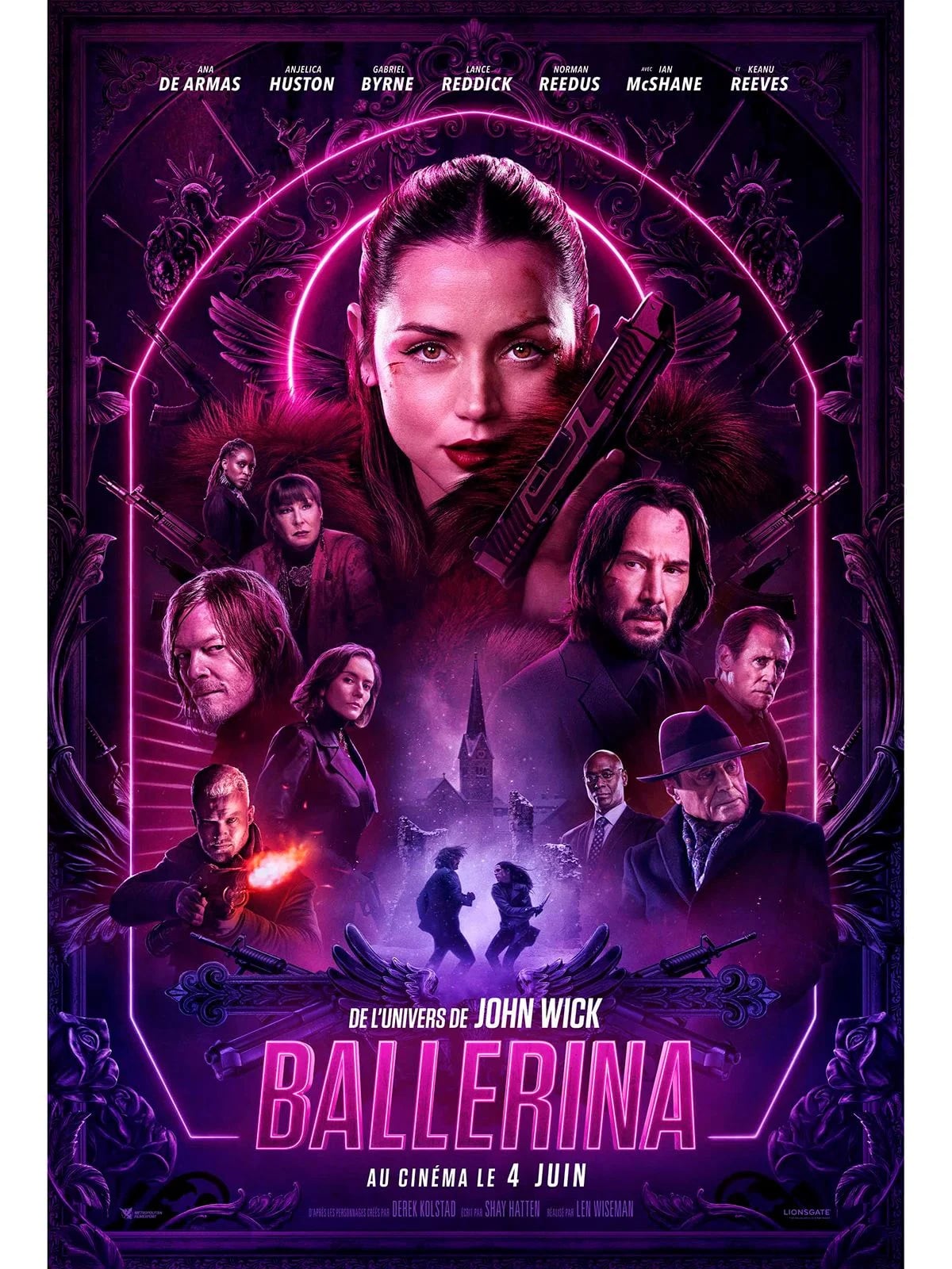 De l'univers de John Wick : Ballerina - Cover