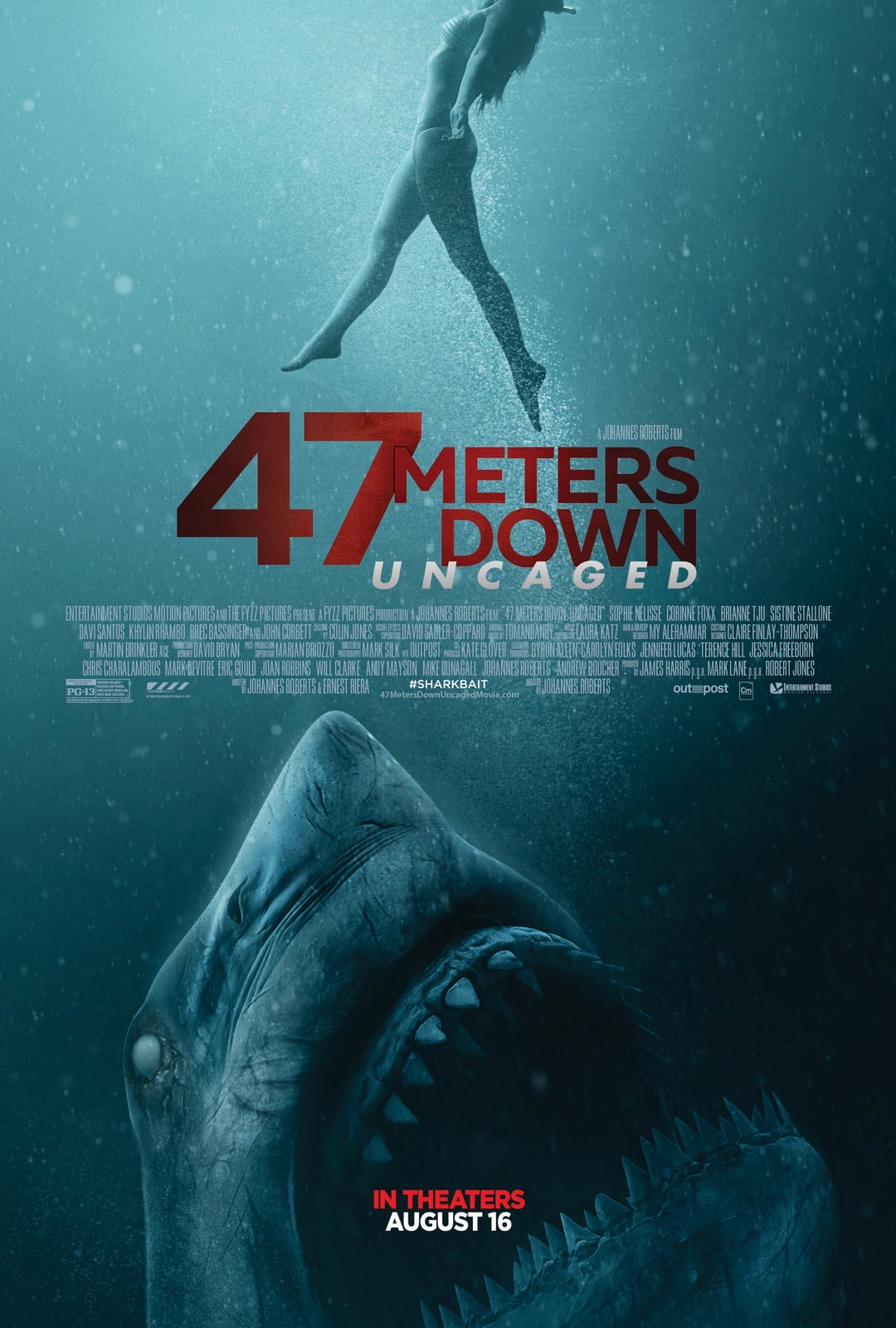 47 Meters Down: Uncaged - Cover