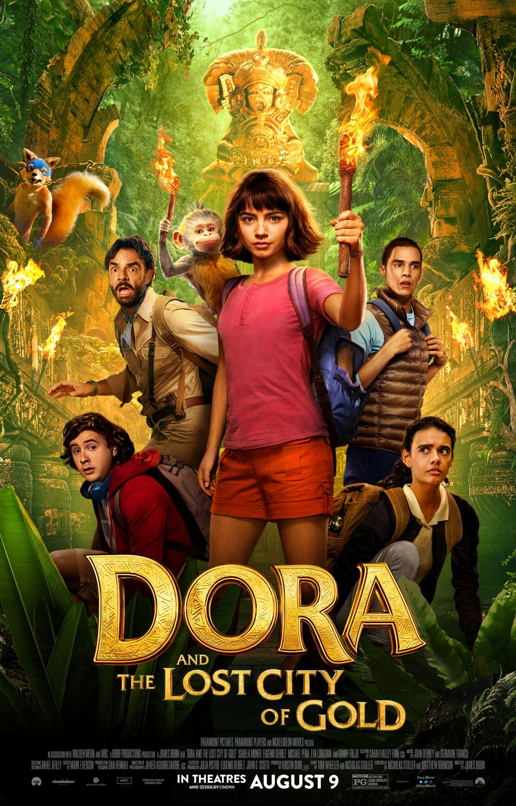 Dora and the Lost City of Gold - Cover