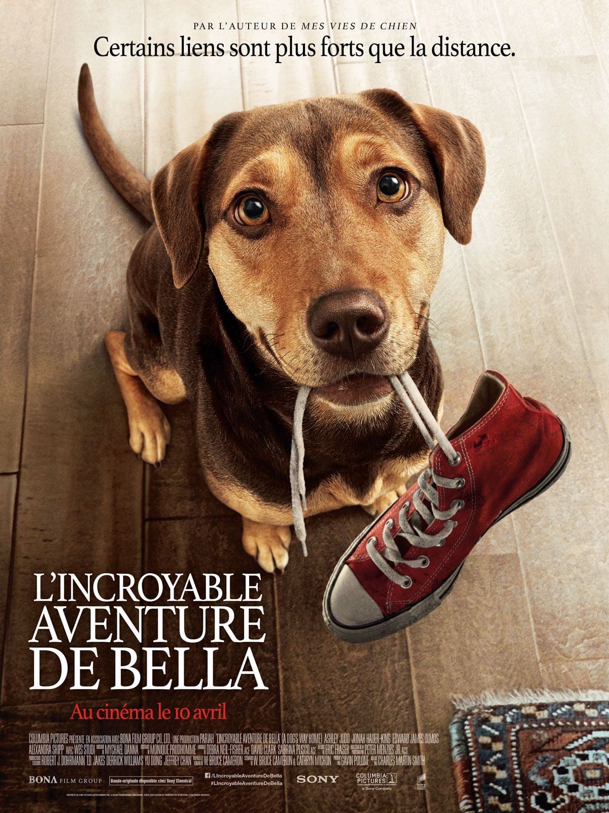 L'Incroyable aventure de Bella - Cover