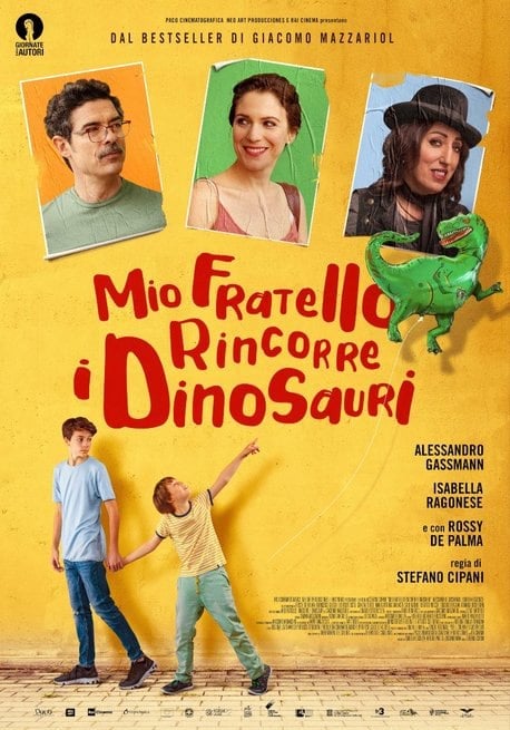 Mio fratello rincorre i dinosauri - Cover