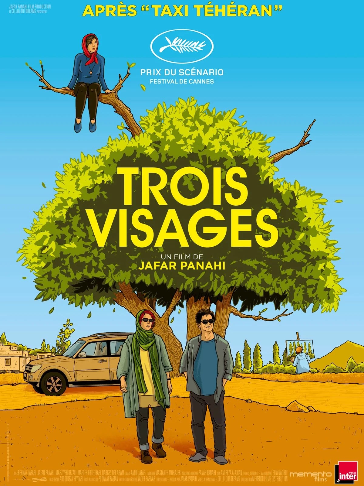 Trois visages - Cover