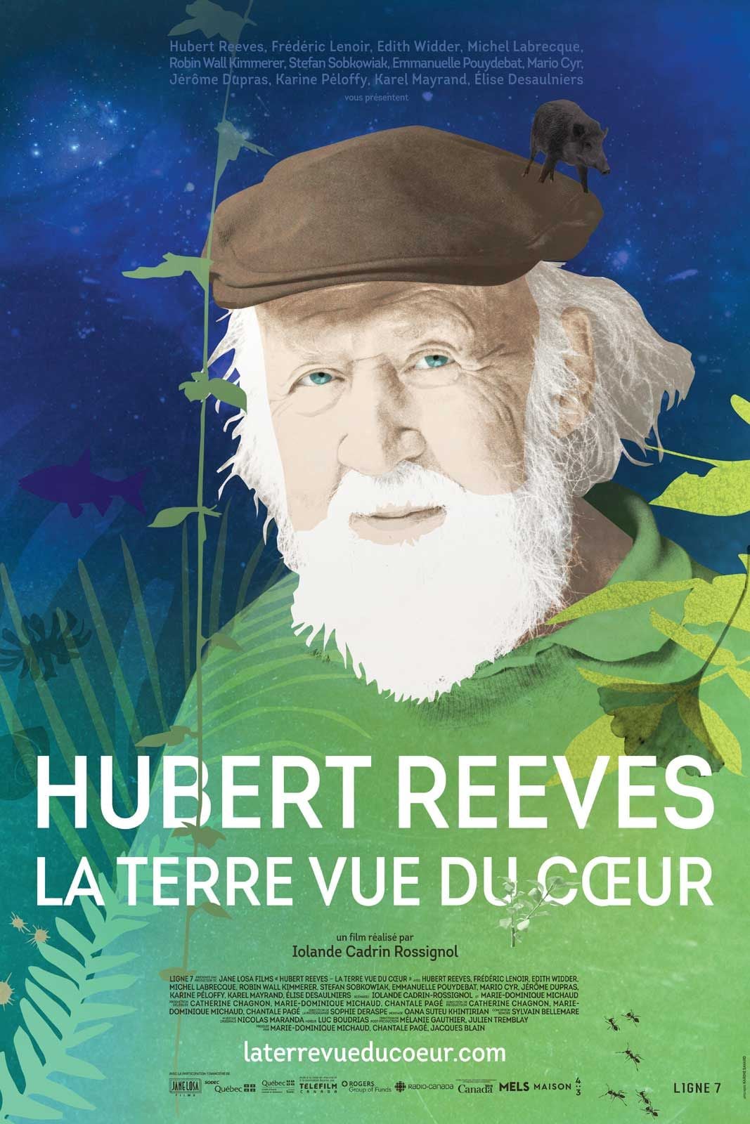 Hubert Reeves - La Terre vue du coeur - Cover
