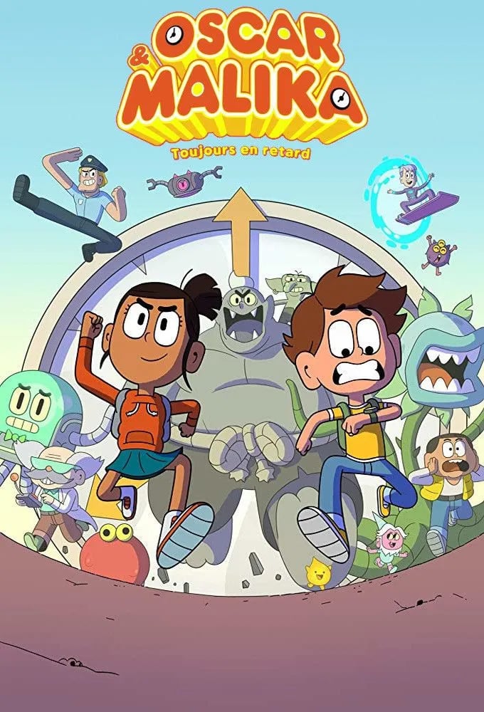 Oscar et Malika, toujours en retard - Cover