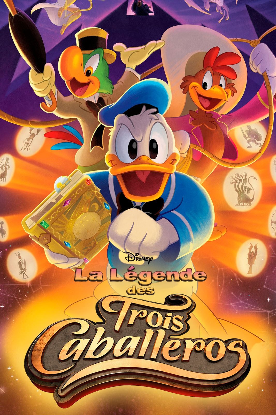 La Légende des Trois Caballeros - Cover