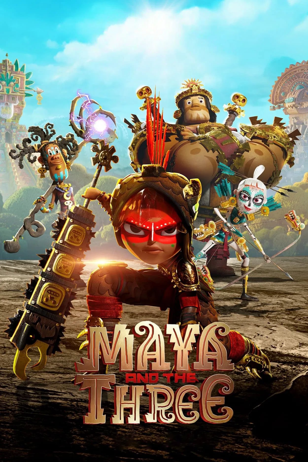 Maya and the Three - Cover