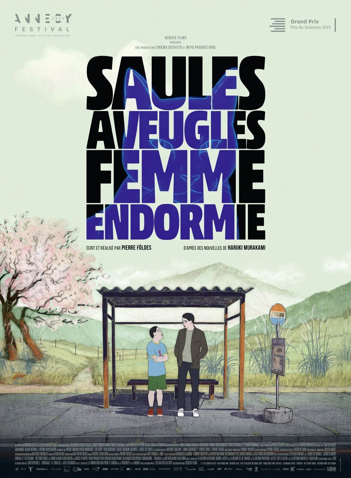 Saules aveugles, femme endormie - Cover