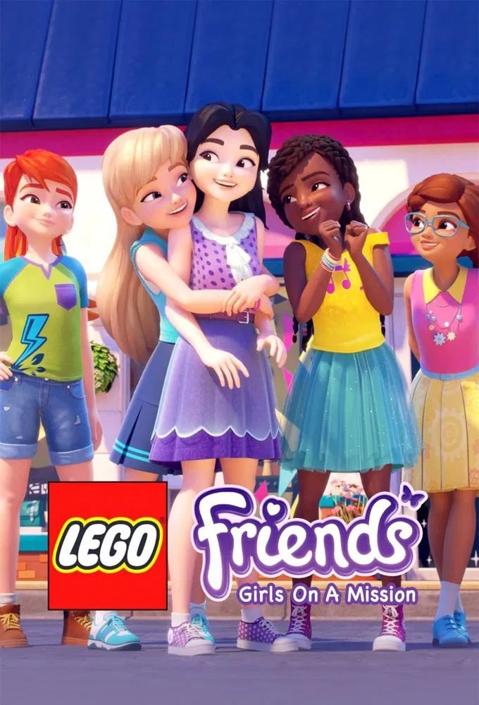 Lego Friends : cinq filles en mission - Cover