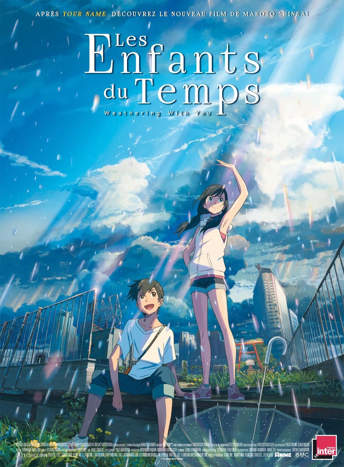 Les Enfants du temps - Cover
