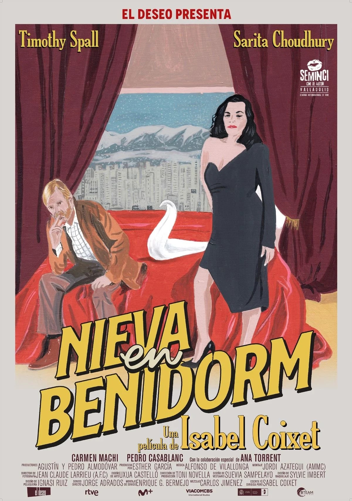 Nieva en Benidorm - Cover