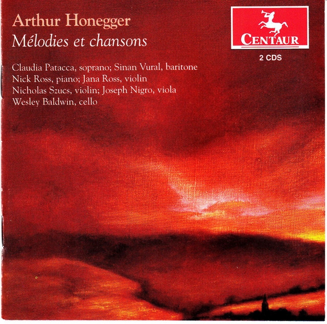 Honegger: Mélodies et chansons