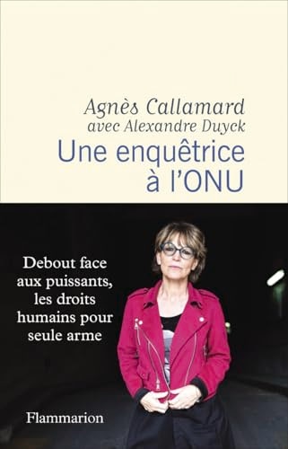 Une enquêtrice à l'ONU