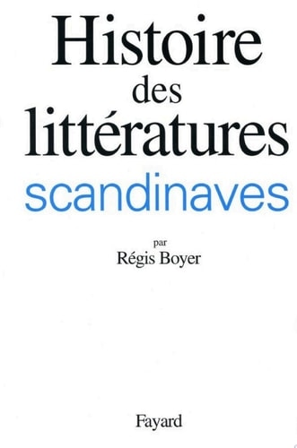 Histoire des littératures scandinaves