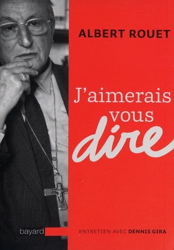 J'aimerais vous dire