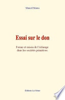 Essai sur le don