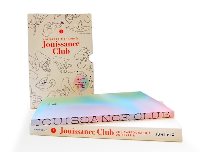 Coffret en 2 volumes : Jouissance Club, une cartographie du plaisir et un carnet