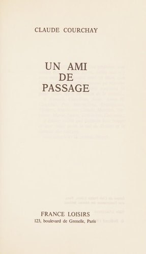 Un Ami de passage