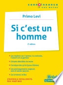 Si c'est un homme - Primo Levi