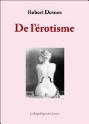 De l'érotisme
