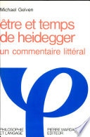 Être et temps de Heidegger