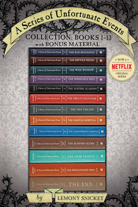 A Series of Unfortunate Events Complete Collection: Books 1-13