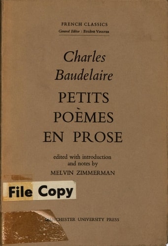 Petits poèmes en prose
