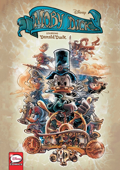 Disney Moby Dick, Starring Donald Duck (Graphic Novel)