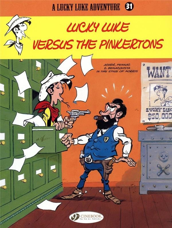 Lucky Luke Versus the Pinkertons