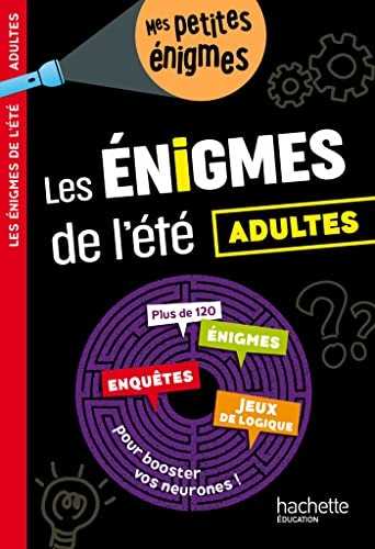 Les énigmes de l'été ADULTES - Cahier de vacances 2022