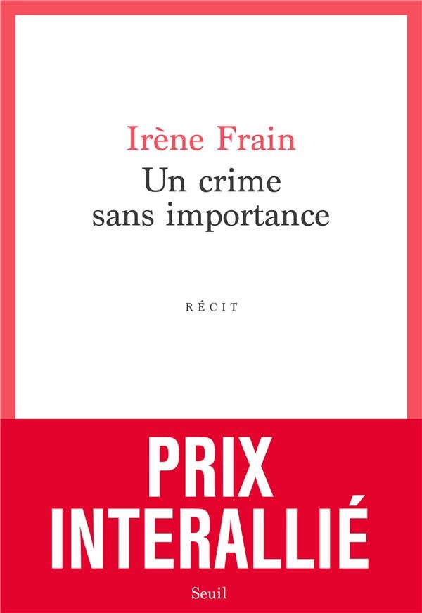 Un crime sans importance