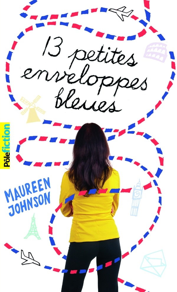 13 petites enveloppes bleues