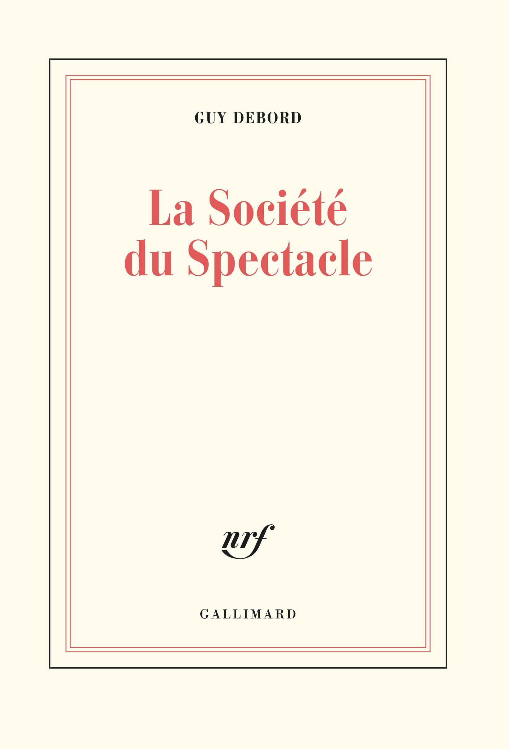 La société du spectacle